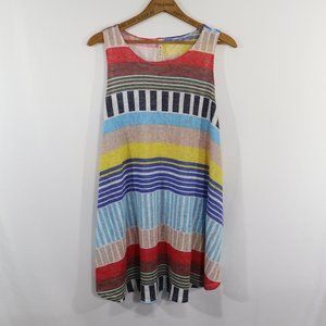 42popd Geometric Tunic Tank Top Size M